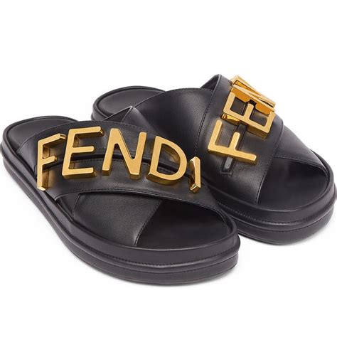 fendi slides childrens|fendi slides nordstrom.